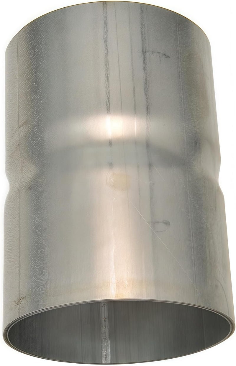 eLifecenter ID 2-1/2" to ID 2-1/2" Exhaust Coupler Stainless Steel Exhaust Adapter Fit for OD 2.5" Pipes - Image 1